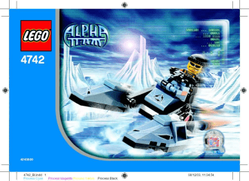 Guide d'installation | Lego 4742 Chill Speeder Manuel utilisateur | Fixfr