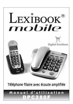 Lexibook DPC280F Manuel utilisateur