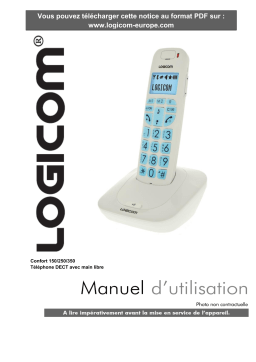 Logicom CONFORT 250 Manuel utilisateur