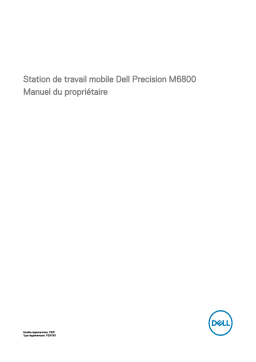 Dell Precision M6800 Manuel du propriétaire