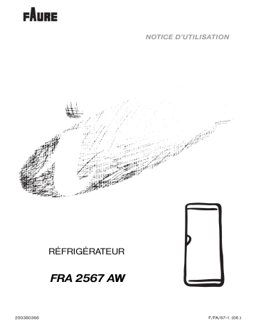 Manuel du propriétaire | Faure FRA 2567 AW Manuel utilisateur | Fixfr