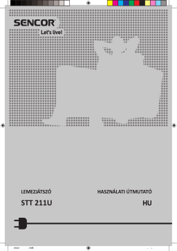 Sencor STT 211U Manuel utilisateur