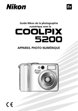 Nikon Coolpix E5200 Manuel utilisateur