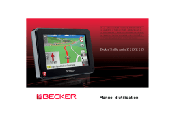 Becker Traffic Assist Z213 Manuel utilisateur