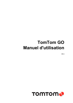 TomTom GO 52 Manuel utilisateur