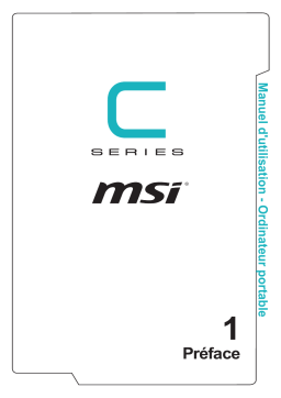 MSI C-Series Manuel utilisateur