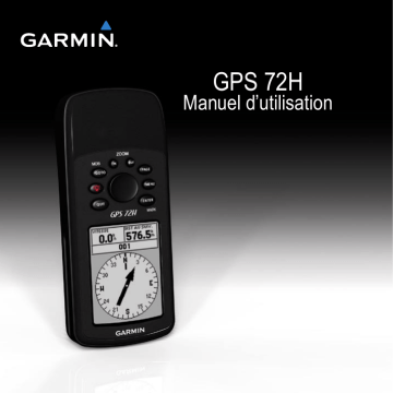 Mode d'emploi | Garmin GPS 72H Manuel utilisateur | Fixfr