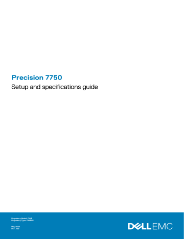 Dell Precision 7750 Manuel du propriétaire | Fixfr