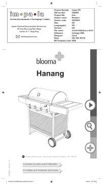 Blooma Hanang Barbecue Manuel utilisateur