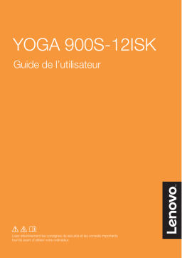 Lenovo Yoga 900S 12ISK Manuel utilisateur