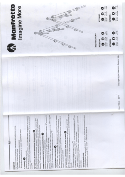 Manfrotto MK294A4-D3RC2   шт.головка Manuel utilisateur