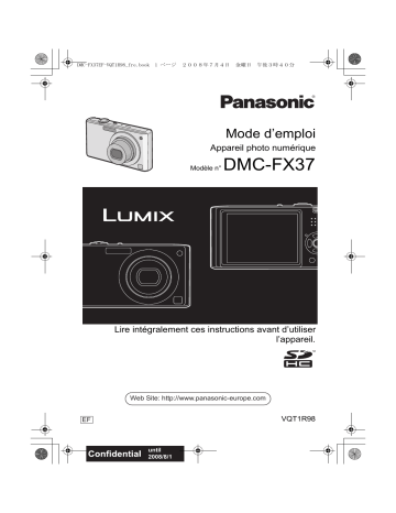 Panasonic DMC FX37 Mode d'emploi | Fixfr
