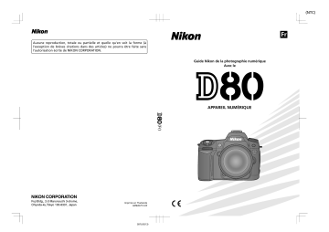 Mode d'emploi | Nikon D80 Manuel utilisateur | Fixfr