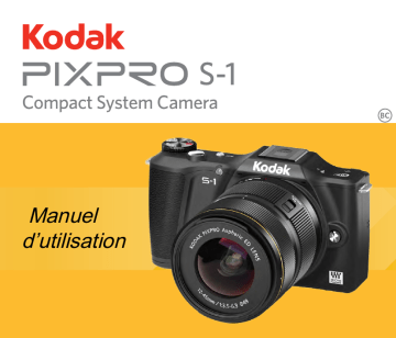 Mode d'emploi | Kodak PixPro S-1 Manuel utilisateur | Fixfr