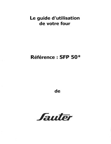 Manuel du propriétaire | sauter TI1242B Manuel utilisateur | Fixfr