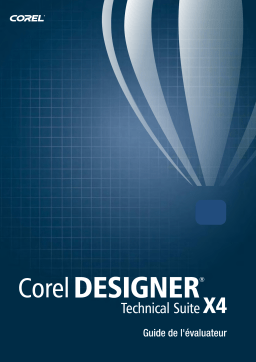 Corel Designer Technical Suite X4 Manuel utilisateur