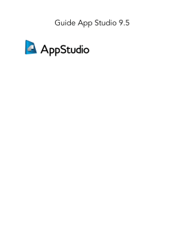 Quark App Studio v9.5 Manuel utilisateur