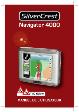 Silvercrest GPS NAVIGATOR 4000 Manuel utilisateur