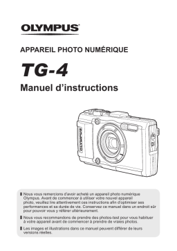 Olympus TG4 Manuel utilisateur