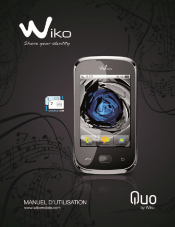 Wiko Quo Mode d'emploi | Fixfr