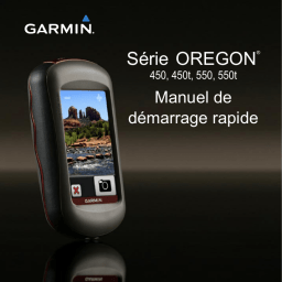 Garmin Oregon® 450 Manuel utilisateur