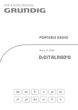 Grundig Music 51 DAB plus Manuel utilisateur