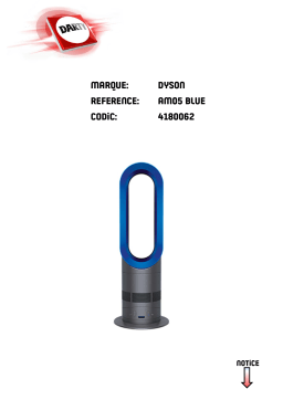 Dyson AM09 HOT COOL BLACK NICKEL Manuel utilisateur