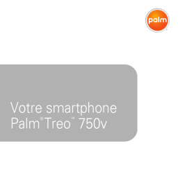 Palm Treo 750 Manuel utilisateur