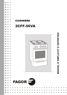 Fagor 2CFF-56VA Manuel utilisateur