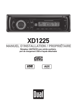 Dual XD1225 Manuel utilisateur