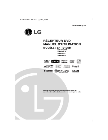 HT902SB-R1 | LG LH-T912SB Manuel du propriétaire | Fixfr