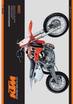 KTM 60 SX Manuel utilisateur