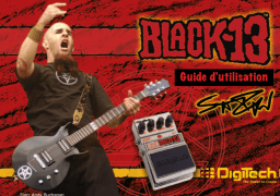 DigiTech BLACK13 Manuel utilisateur