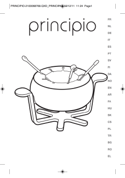 Moulinex EF150811 Appareil à fondue Accessimo Manuel utilisateur