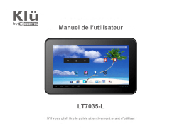 Curtis Klü LT 7035L Manuel utilisateur