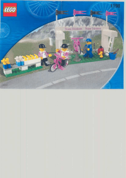 Lego 1198 DT BIKE PIT STOP Manuel utilisateur