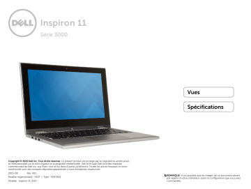 Dell Inspiron 3157 2-in-1 laptop spécification | Fixfr