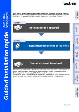 Brother DCP-110C Manuel utilisateur