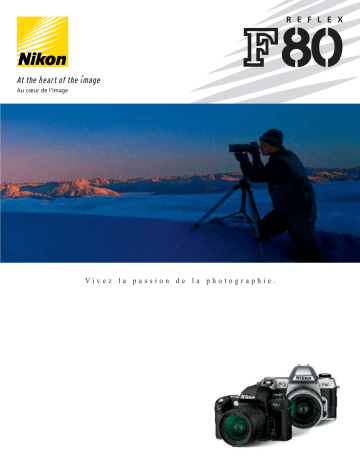 Manuel du propriétaire | Nikon F80 Manuel utilisateur | Fixfr