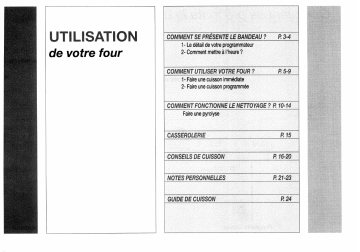 FMPV294B | Manuel du propriétaire | Brandt FMPV294C Manuel utilisateur | Fixfr