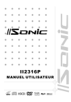 IISONIC II2316P Manuel utilisateur