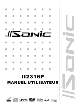 IISONIC II2316P Manuel utilisateur