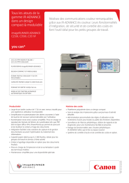 Canon imageRUNNER ADVANCE C250i/C350i/C351iF : AI Chat & PDF