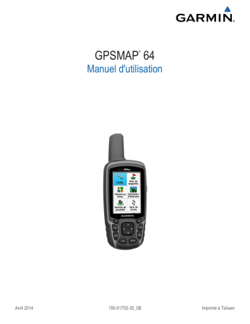 Garmin GPS Map 64 Mode d'emploi | Fixfr