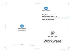 Konica Minolta PSWORKWARE 02 FR Manuel utilisateur