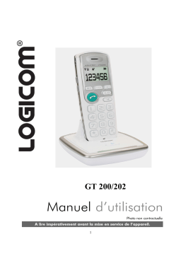 Logicom GT 200 Manuel utilisateur