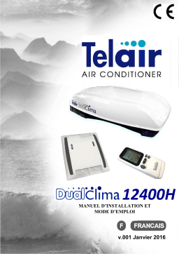 Telair DUALCLIMA 12400H Manuel utilisateur