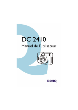 BenQ DC 2410 Manuel utilisateur