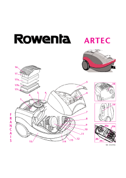 Rowenta ASPIRATEUR ARTEC Manuel utilisateur