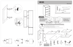 Eurostyle Naples Ready to Assemble 30 x 83.5 x 24.5 in. Pantry/Utility Cabinet in Maple Melamine and Door in Dark Brown Guide d'installation